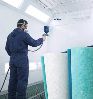 Paint Stop Fiberglass Filter Media